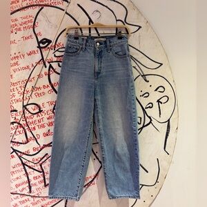 Levi's Light Blue bay baloon Leg Jeans